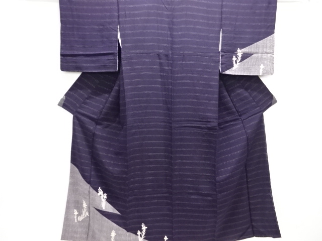 JAPANESE KIMONO / HOMONGI / FLORAL PLANTS